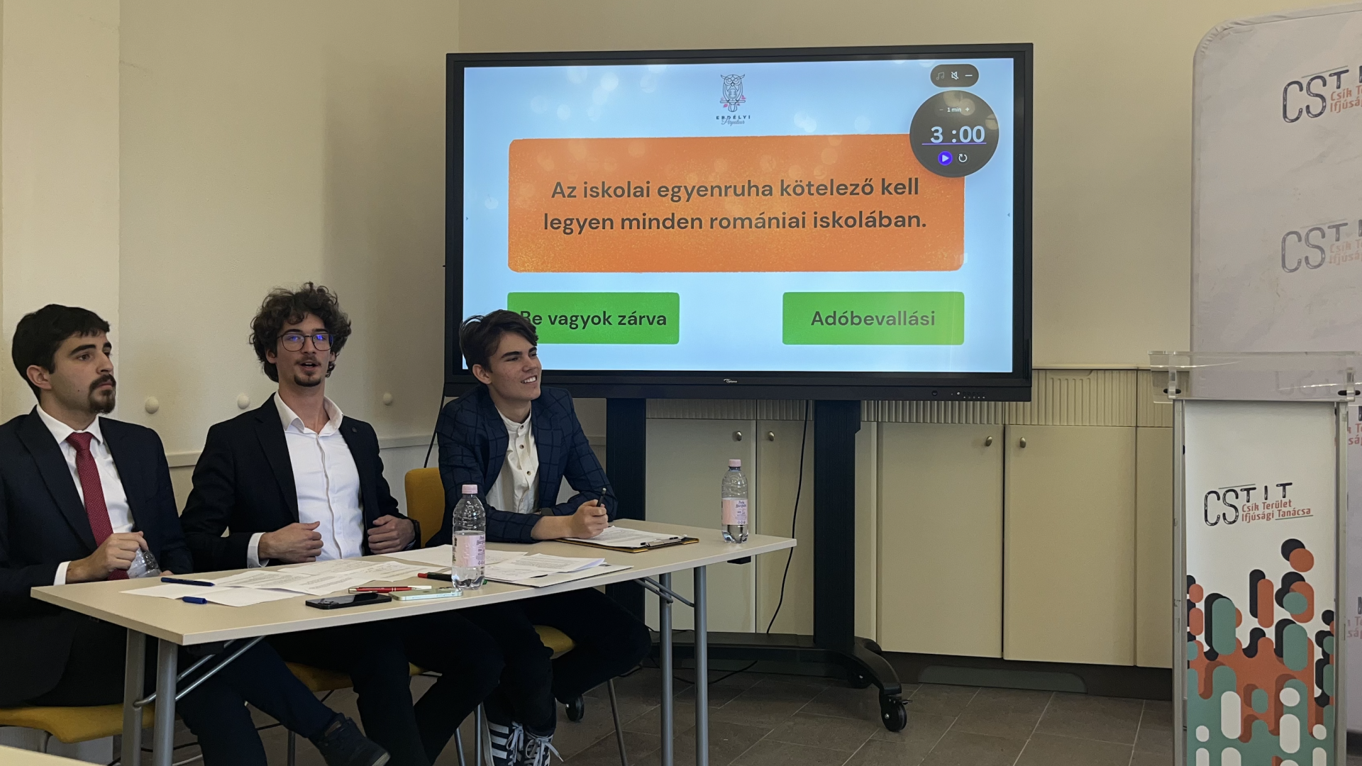 Első helyezés a Perpatvar vitaversenyen