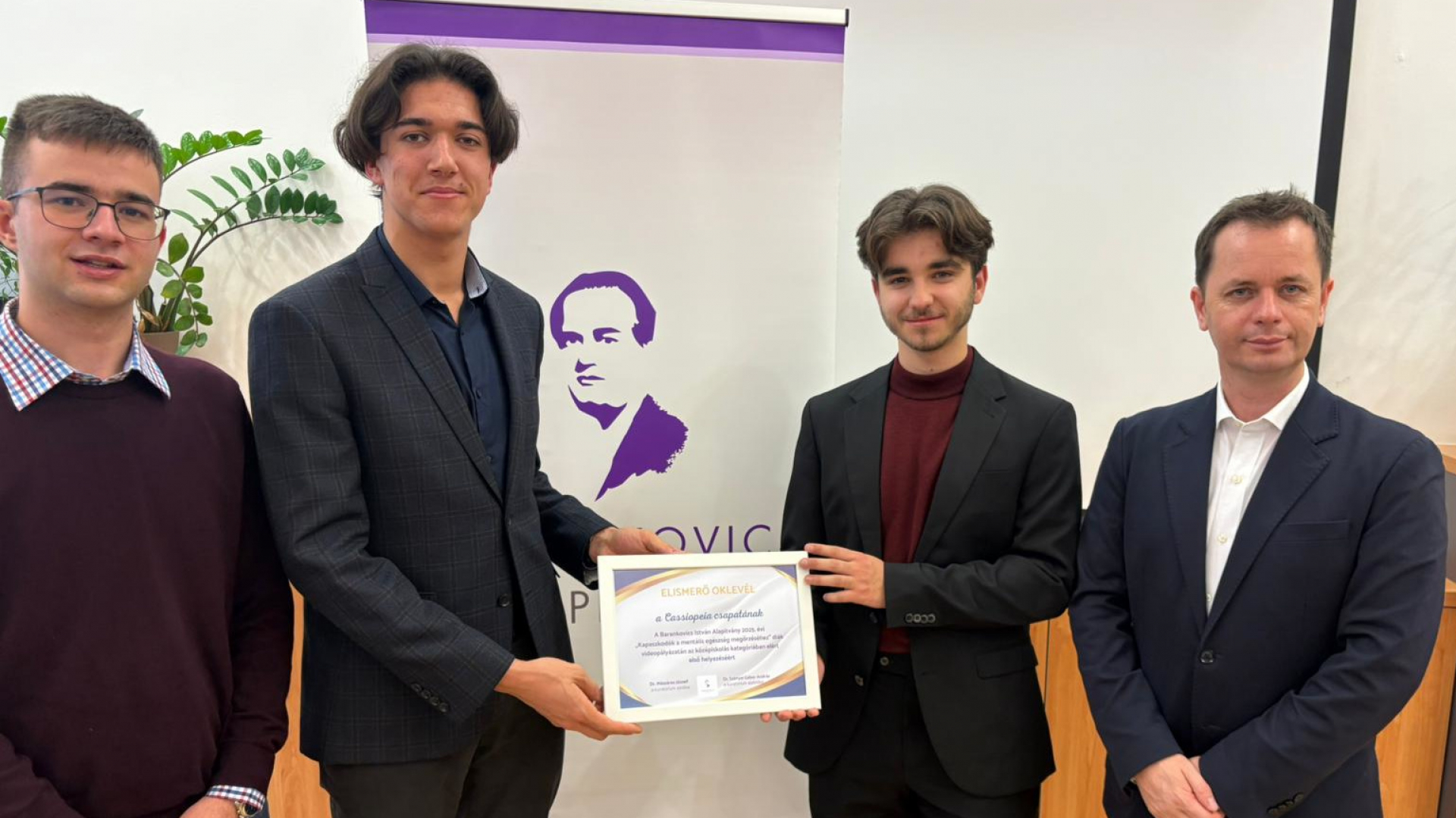 Győzelem a Barankovics István Alapítvány videopályázatán