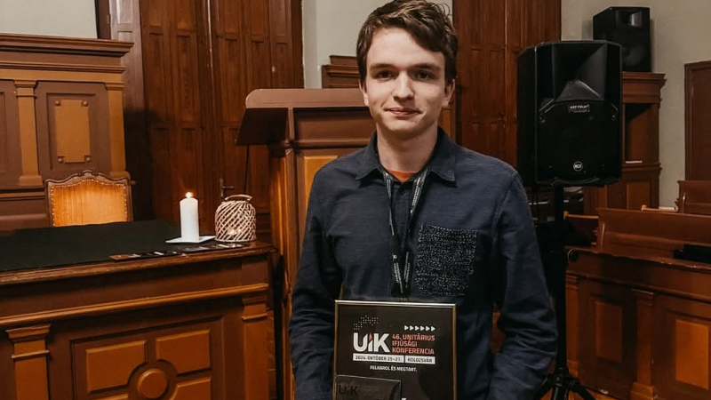 I. díj az Unitárius Ifjúsági Konferencián