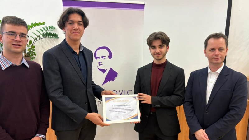 Győzelem a Barankovics István Alapítvány videopályázatán