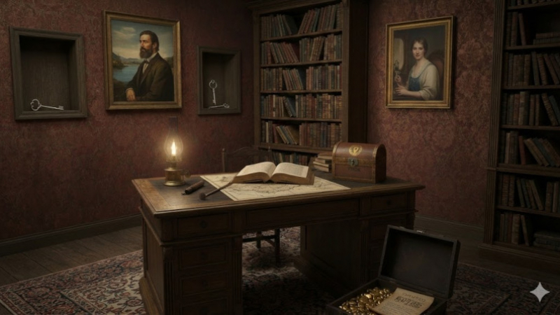 Szabadulószoba: menekülés Az arany ember csapdájából