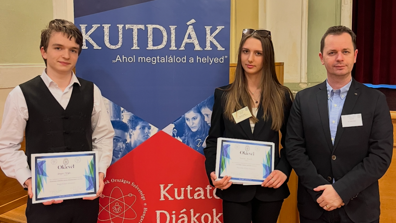Újabb kiemelkedő eredmények a TUDOK-on Pécsett