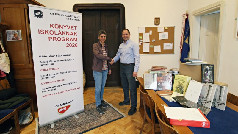 Könyvadomány